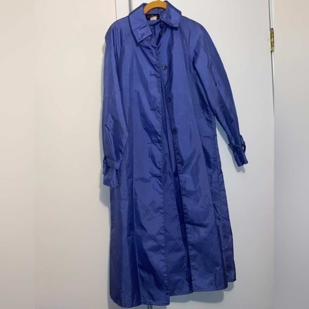 #44: Totes Blue Trench Raincoat